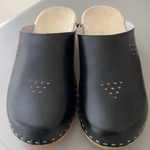 Handmade clogs nwot.